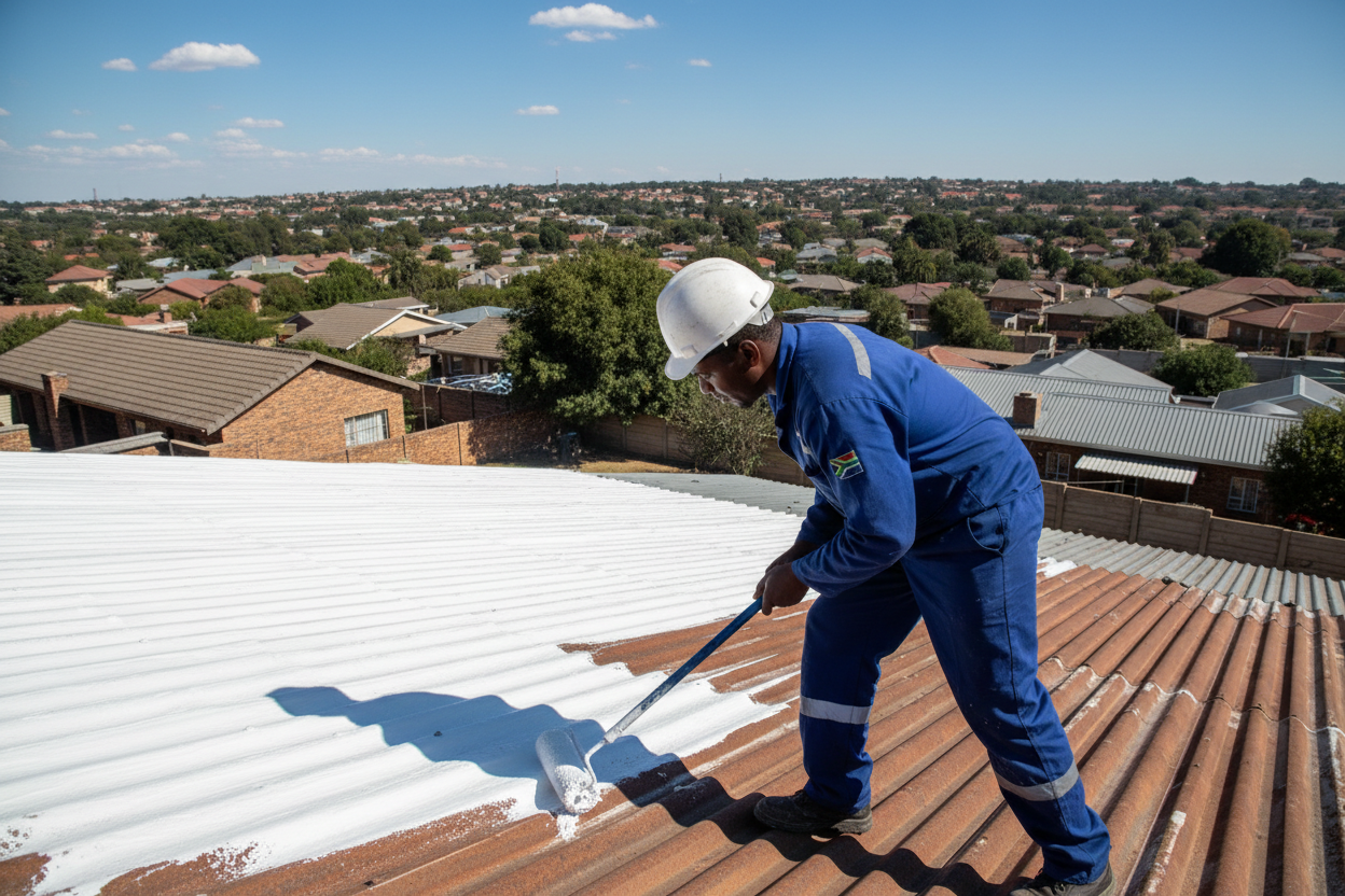 NoMo Leaks Hero - SA Waterproofing Worker